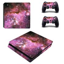 Sony PS4 SLIM sticker body sticker ps4 new slim pain sticker thin machine film color sticker send handle sticker 29