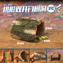  Acrylic reptile feeding box box landscaping Fire rose spider rainforest scorpion palace lizard Tree hole shelter house cave