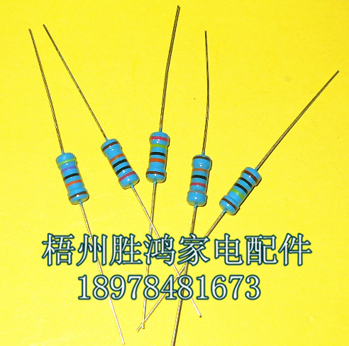 1W metal film precision resistance 82K-4.7M metal film precision resistance induction cooker special high-voltage resistance