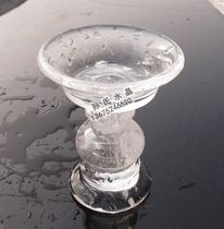 High temperature resistant Buddhist tribute lamp Jinhai lamp incense burner enshrines Sharizi Gawu knot butter lamp flat lotus