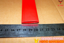 Ф12 7 glue-containing double-wall tube Red glue-containing heat shrinkable tube 12 7mm thick waterproof heat shrinkable tube 3 times shrinkable