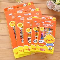 Master the oil painting stick 36 color crayon kindergarten children baby colorful color chalk 48 color washable paint oil stick water soluble brush fill color Crow wax 24 sets wholesale