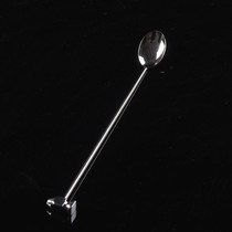 Bar bartending hammer bar spoon Cocktail spoon Bar spoon Bartending stick spoon Ice pick spoon Cylindrical spoon