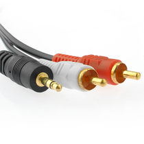 One minute two audio cable 3 5mm computer speaker cable 3 5 turn double lotus 1 5 meters 3 meters 5 meters