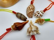 Natural shell crafts stalls supply Shell whistle conch snail whistle toy small full 68