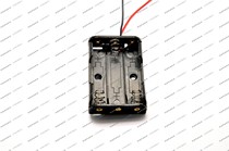 No. 7 battery box with high quality three sections No. 7 7#3 battery holder with wire battery box