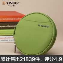 Enoch waterproof CD bag CD bag large capacity CD disc box CD bag Car 32 protective bag DVD storage bag home ps4 game disc DVD