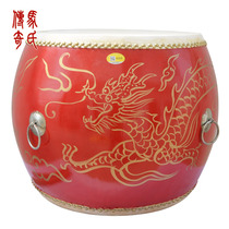 Mas legend handmade wooden 18-inch Dragon War Drum gilding dragon totem cowhide drum stage drum prestige drum