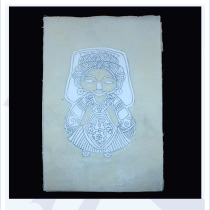  Handmade batik semi-finished products Aunt Miaos picture has been waxed and not impregnated with primary products for easy learning reference