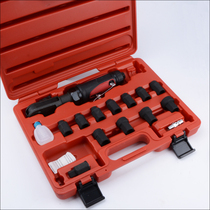 Taiwan Lianxi pneumatic set ratchet wrench perforated wrench through hole type elbow wind batch corner wind 0016