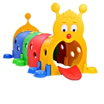 Kindergarten outdoor toy tunnel Caterpillar Children Outdoor kindergarten drill hole outdoor amusement facilities Special