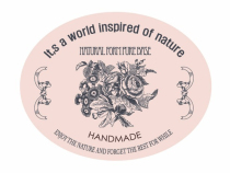 Retro Nostalgia Old Time Natural Eternal Bouquet handmade Gift Bag Decorative Paste Oval Closure