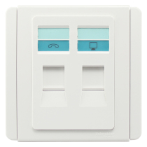 Schneider switch socket E3000 Metropolis Series Dual Phone Computer Network Cable 86 Panel Yabai