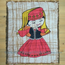  Miao batik fifty-six ethnic characteristics handicrafts Kindergarten hotel inn decoration painting Kazakh