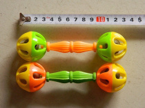 Toddler giveaway 19 cartoon baby hand bell toy baby early education plastic Bell Bell hand bell