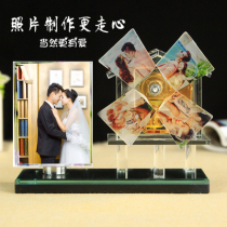 Photo Photo Custom custom music windmill car interior decoration ornaments Best friend to send girlfriend birthday gifts
