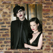 Marilyn Manson Marilyn Manson poster LD072 full 8 postage marilynmanson poster