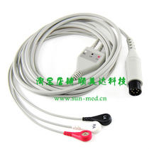 Compatible with Mindray MEC 1000 PM 9000 8000 7000 monitor ECG wire cable
