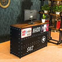 oft American vintage old cash register bar restaurant front desk personalized features welcome desk front desk counter custom made
