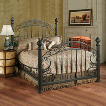 Retro Iron Bed 1 5 1 8 m Retro Bed Royal European Garden Hotel Bed Princess Double Bed