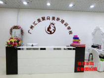 Plate bar counter Front desk desk Office front desk Reception desk Company fashion modern welcome desk Cashier information desk