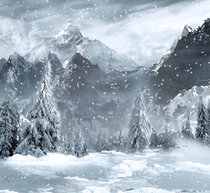 Suzhou Huqiu studio studio background cloth shooting pp paper digital photo photo big mountain snow scene CM-6549