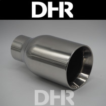 Y8015 name picture Yishen exhaust pipe diameter 89 outlet welding tail nozzle universal tail throat welding edge flat mouth colorless