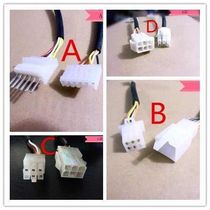 Six-core wire speed control motor governor connection line