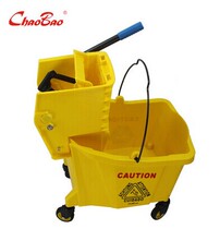 Ultra-precious water washing mop bucket 24L Tussah water front water truck mopping bucket Tun cloth cleaning car Hotel commercial