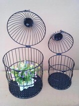 Wrought iron decorative birdcage wedding window ornaments Wedding props