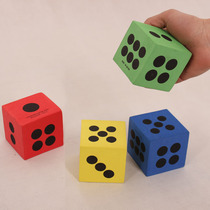 Screen Toys Children Activities Play Color Son Teaching Aids Sponge EVA6cm Foam Dice Color Random