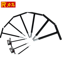 (Taiwan Ligao)Imported S2 steel all-metal super hard T-shaped allen key hexagonal key 2 5-14mm