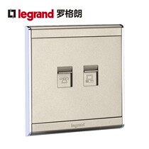 TCL Legrand switch socket Shangyun satin sand gold telephone Computer network cable panel Network network port Telephone socket