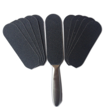 Stainless steel skinboard grinding stone tool double-sided rubbing foot board frosting pedicure dead skin calluses foot scraper