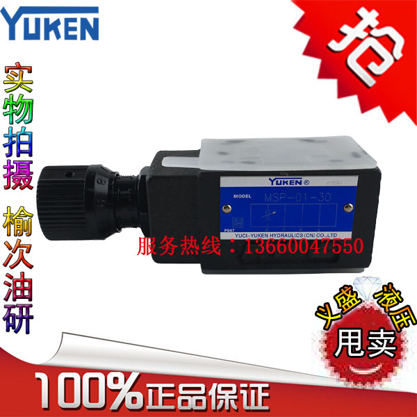 Original MSA MSB-06-X Y-30 superimposed one-way throttle valve