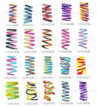 Alyssa professional rhythmic gymnastics ribbon (two-color)-made without stick 6m