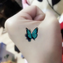 3D Color Butterfly Tattoo Waterproof Female Realistic Lasting Scar Sexy Tattoo Stereo Tattoo Sticker