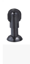Toilet partition accessories toilet partition plate support foot black nylon support foot plastic support foot feet
