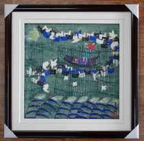 Duck (40cm * 40cm) pure hand-painted