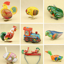 Post-80s nostalgic children Baby Baby chain frog iron hair toy variety of iron toy options