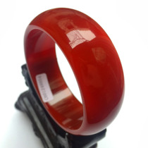 Jade bracelet red agate bracelet natural agate wide bracelet widened red agate bracelet for mother
