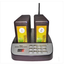 Call for meal call wireless pager ringing vibration call device Catering machine can be 1 with 999