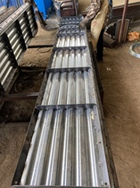 Steel mold square column Square Roman column mold galvanized sheet steel mold Roman column gas rod Big country status involves science and technology