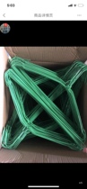 Dry cleaners green blue disposable 2 2 2 clothes hangers laundry shop steel wire clothes hanging plastic spray 2 5 laundry supplies