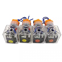 Spot transparent plug with indicator light hydraulic solenoid valve coil plug electromagnet junction box 24V220V110