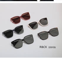 Qi Wei Li Yifeng star with GM sal frida rick tega sunglasses square frame plate sunglasses