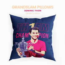 Tim US Open first crown pillow 2020 limited edition tennis pillow Waist pillow Car pillow Lunch break gift PN59