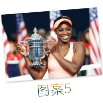 Stephens Sloane Stephens Tennis Signature Poster Photo I Love Net Club