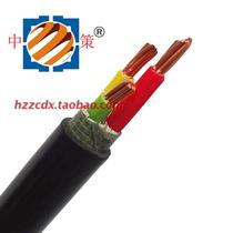 Hangzhou Zhongce brand YJV3*25 square national standard pure copper 3 core 25 square hard sheathed industrial wire and cable