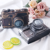 Photo studio photography props simulation retro camera model wedding dress children photo props home window ornaments